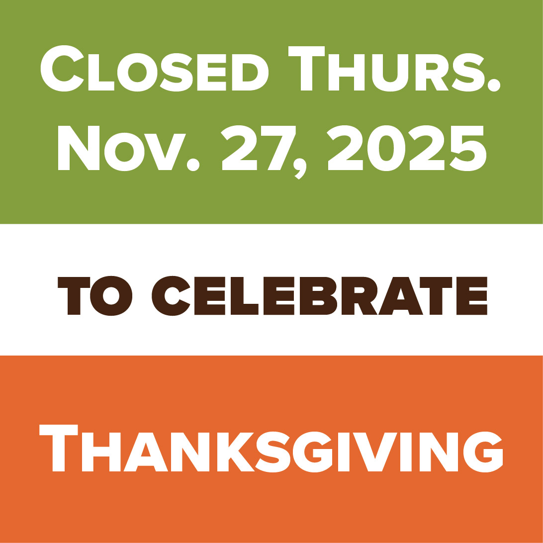 Both ARC Branches will be closed on 11/27/25 in observance of Thanksgiving