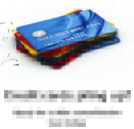 Credit cards piling up? talk to a loan officer about debt consolidation