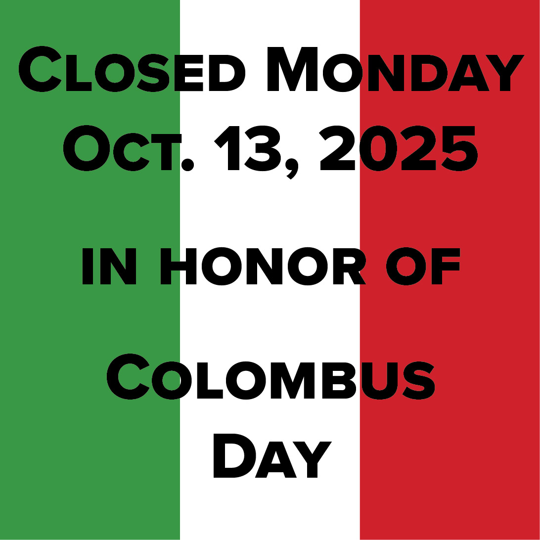 Both ARC Branches will be closed on 10/13/25 in observance of Columbus Day